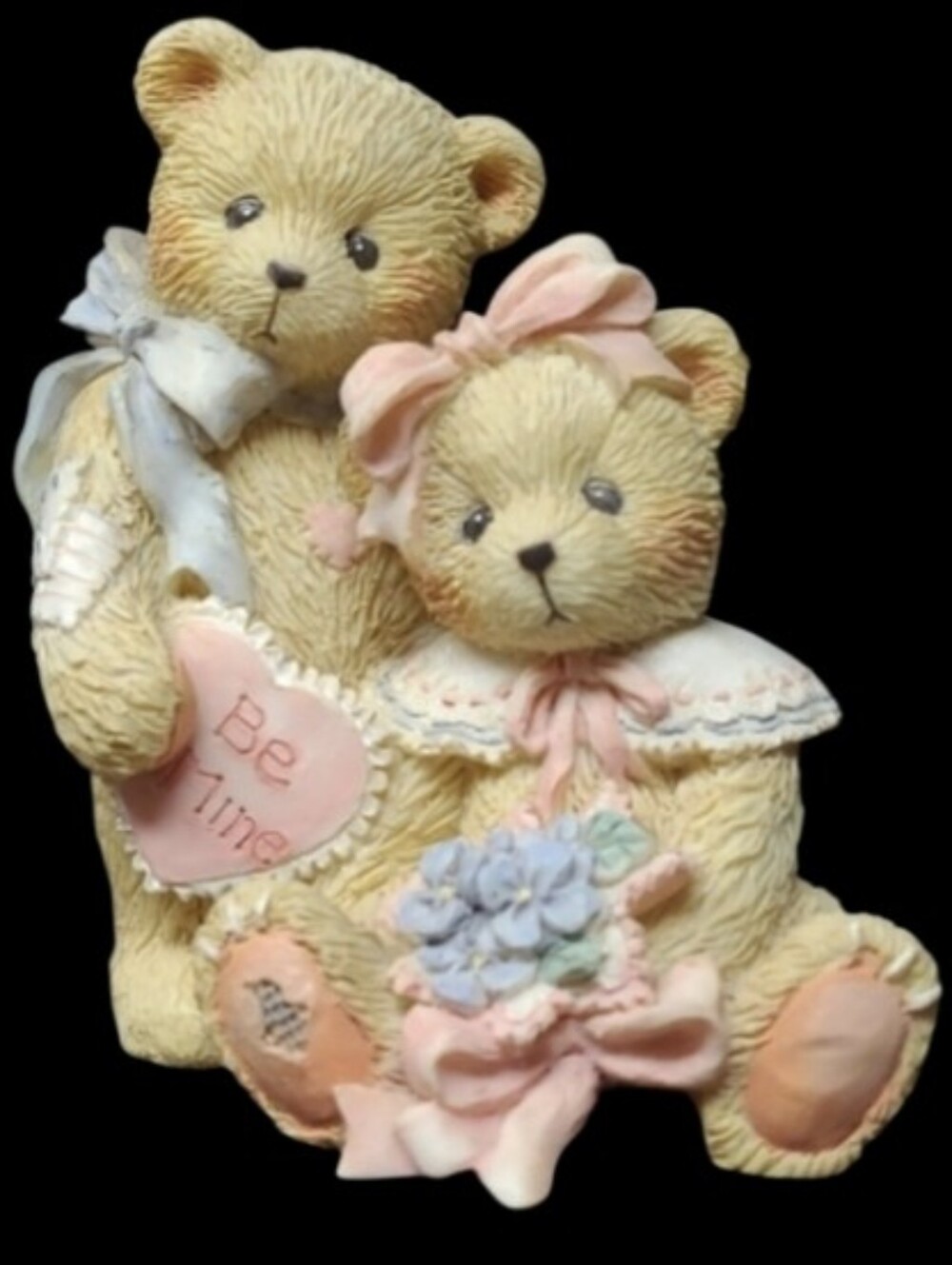 1993 ENESCO CHERRISHED TEDDIES: OLIVER & OLIVIA "WILL YOU BE MINE"
